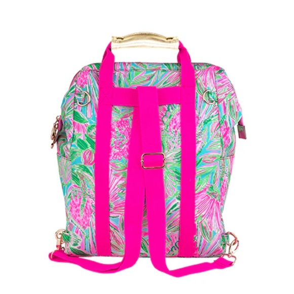 Lilly Pulitzer Backpack Cooler, Coming in Hot main image 4